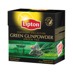 Чай Липтон зелёный Green Gunpowder 20 пакетиков