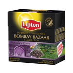Чай Липтон черный Bombay Bazaar 20 пакетиков