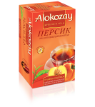 Чай Алокозай черный цейлонский персик 25 пакетиков