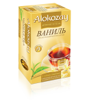 Чай Алокозай черный цейлонский с ароматом ванили 25 пакетиков