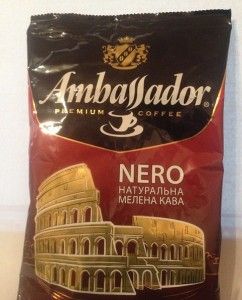 Купить Кофе Ambassador NERO молотый 100 грамм