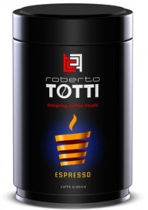Купить Кофе Roberto Totti Espresso молотый 250 грамм жестяная банка