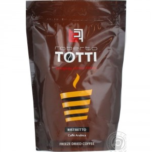 Купить Кофе растворимый Роберто Тотти Ристретто 95 грамм